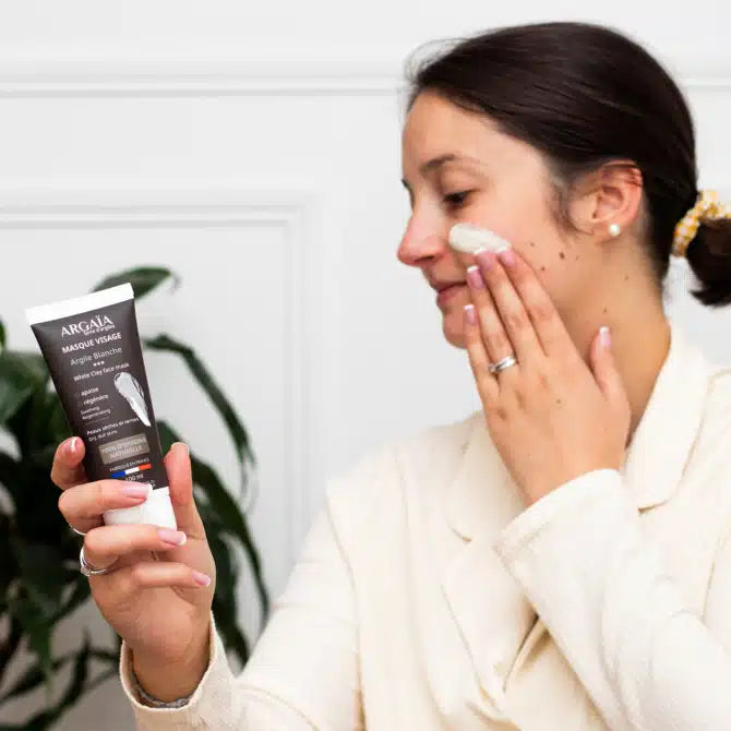 Laboratoire Haut-Ségala - Natural white clay face mask – 100 ML