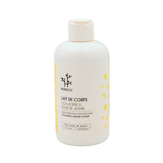 HERBÉOS – Velvet body milk with collagen & jasmine 250 ML