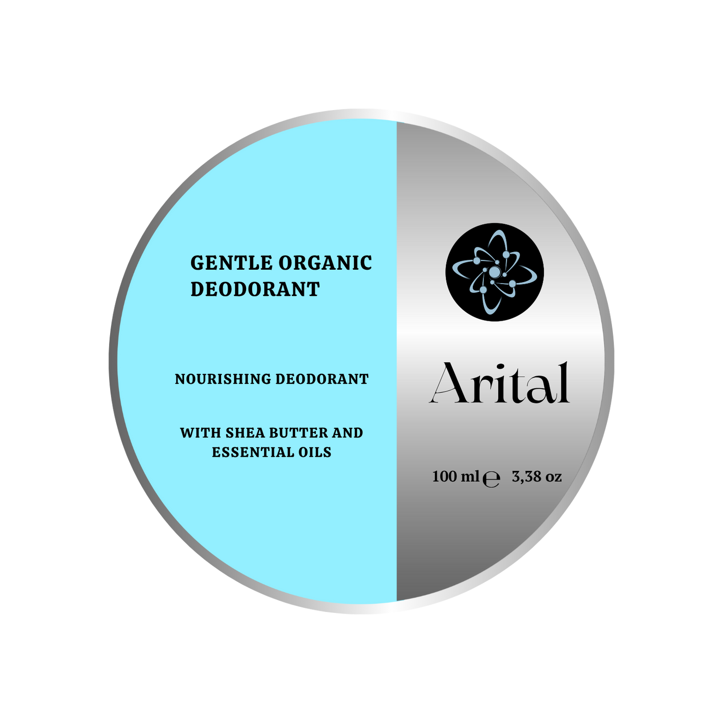 Arital - Gentle Organic Deodorant 100 ML
