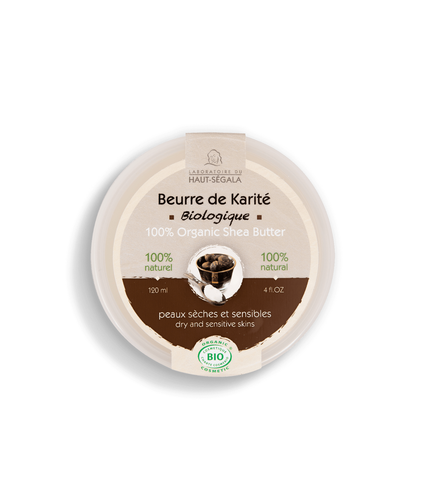 Laboratoire Du Haut-Ségala - Organic Shea  Butter 120 ML